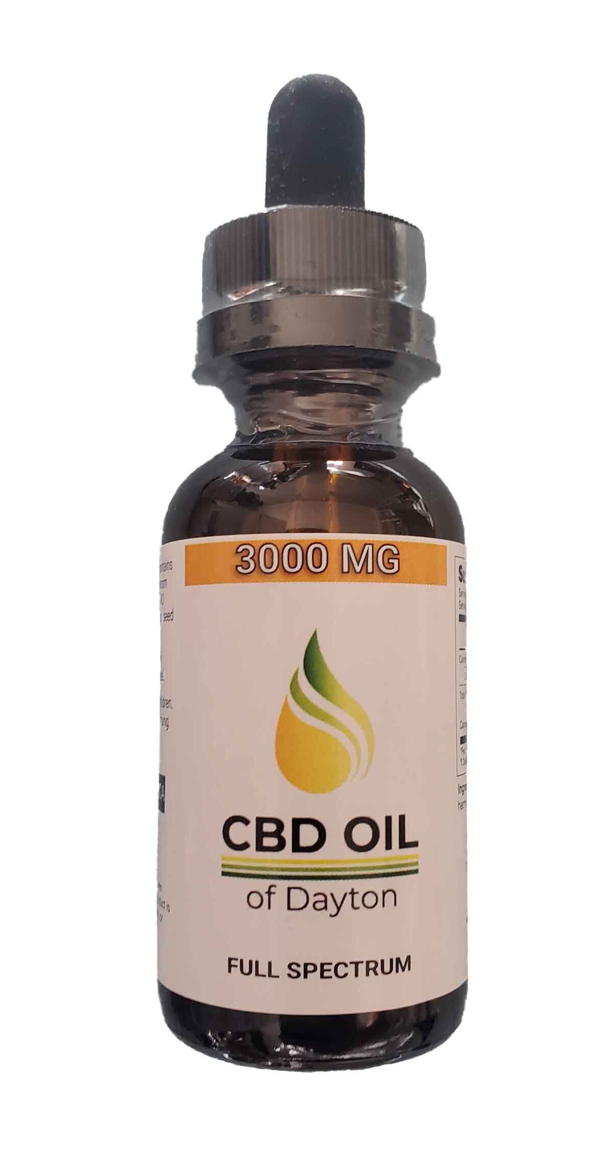 3000 mg cbd oil bottle