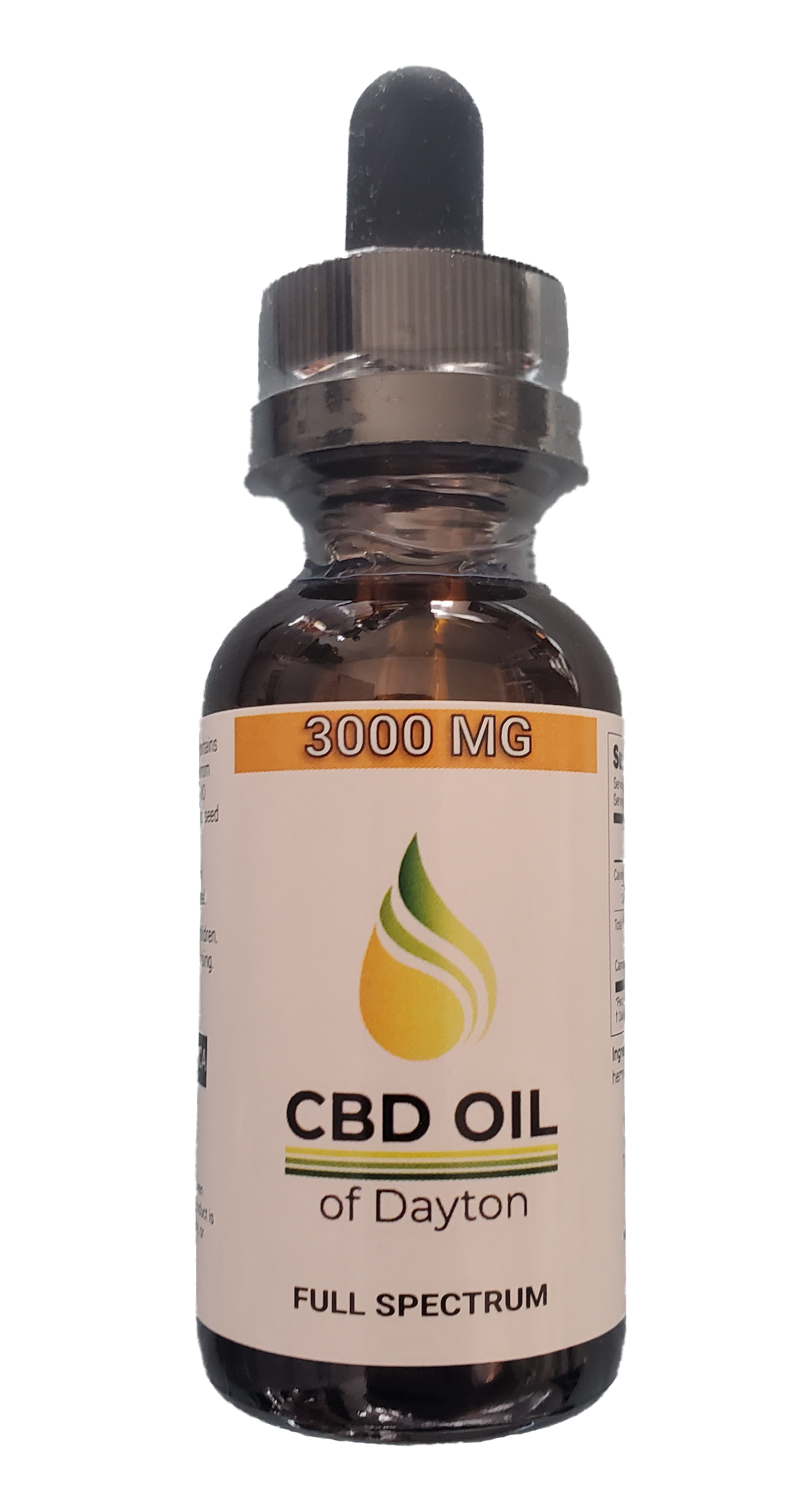 3000 mg cbd oil bottle